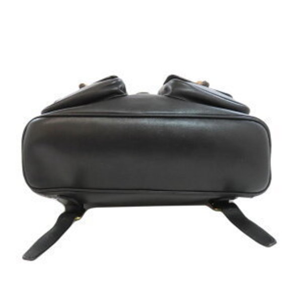 Gucci Bamboo Rucksack Backpack Daypack Leather - Picture 3 of 9